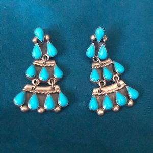 Turquoise earrings